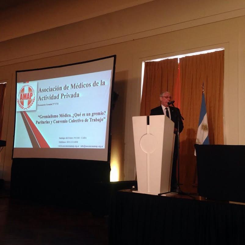 La AMAP presente en el 25 Congreso Argentino de Terapia Intensiva