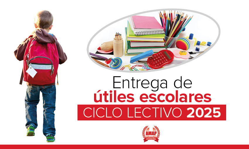 Entrega de útiles escolares para el ciclo lectivo 2025